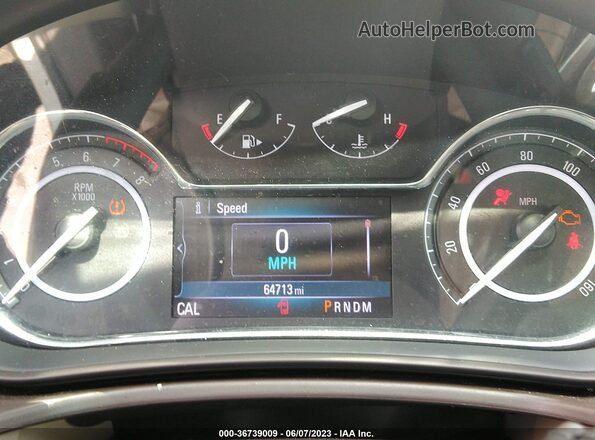 2G4GL5EX5H9150837 2017 BUICK REGAL White Vista de los asientos traseros