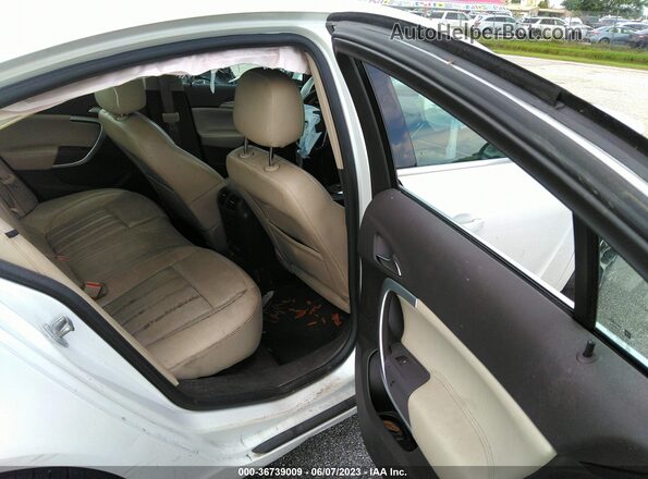 2G4GL5EX5H9150837 2017 BUICK REGAL White Vista de la etiqueta del VIN
