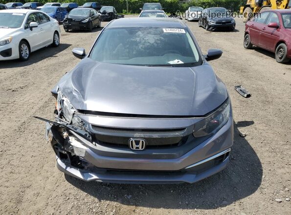 2HGFC2F58LH029618 2020 HONDA CIVIC Charcoal Widok z przodu