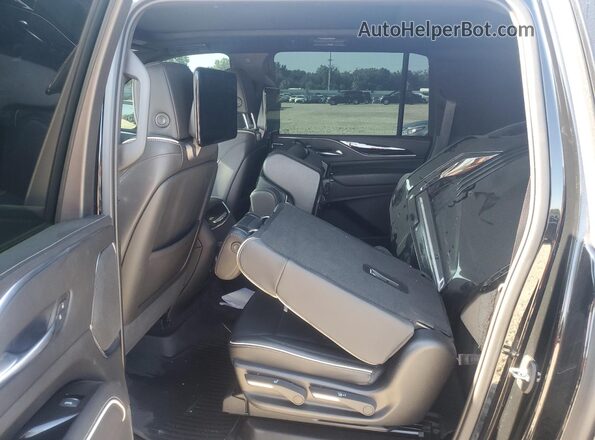 1GYS4PKL3MR310345 2021 CADILLAC ESCALADE Black Вид задніх сидінь