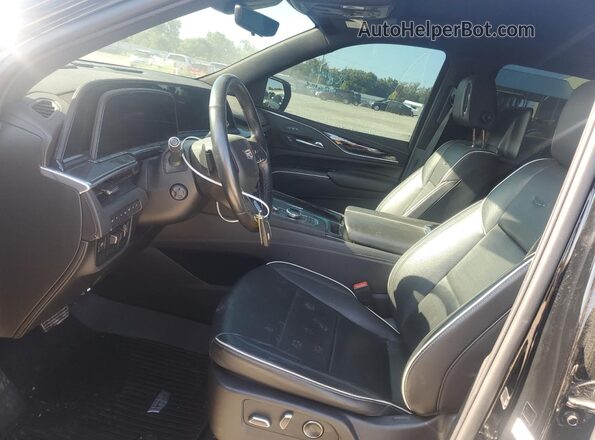 1GYS4PKL3MR310345 2021 CADILLAC ESCALADE Black Вид салону спереду