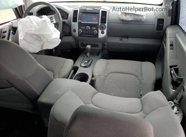 1N6ED0EBXMN714910 2021 NISSAN FRONTIER White Вид панелі приладів