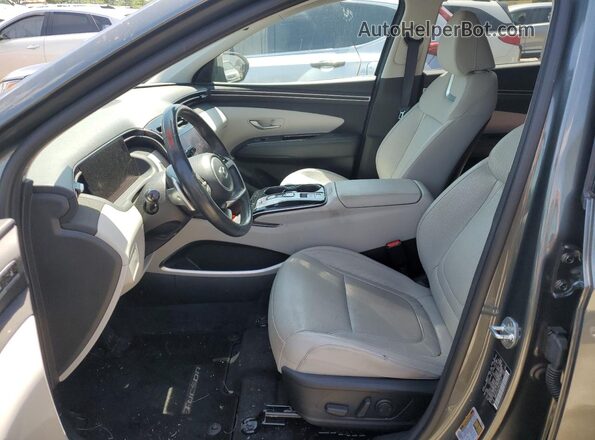 KM8JFDA23NU052177 2022 HYUNDAI TUCSON Black Սալոնի դիմացի տեսք