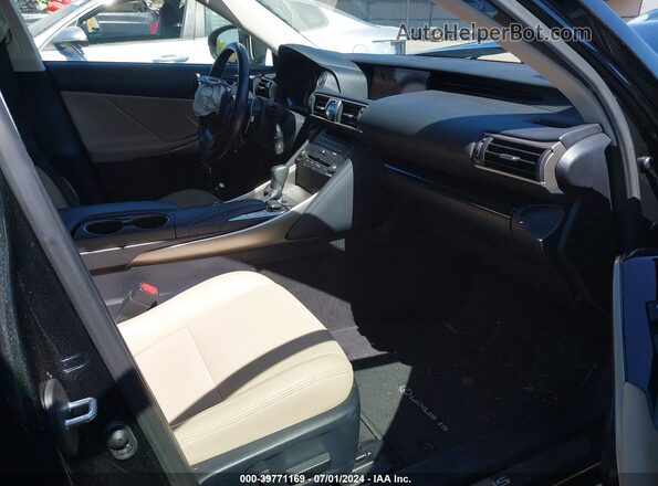 JTHDA1D20L5108737 2020 LEXUS IS 300 Black Front interior view