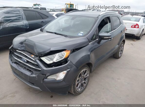 MAJ3S2KE2MC411423 2021 FORD ECOSPORT Серый Передняя левая четверть