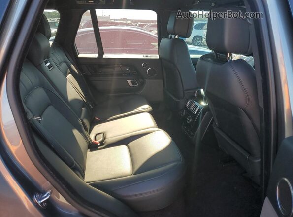 SALGS2SV8KA559265 2019 LAND ROVER RANGE Gray Vista de los asientos traseros