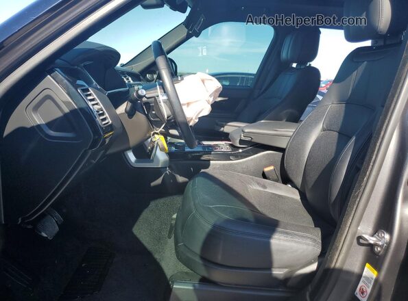 SALGS2SV8KA559265 2019 LAND ROVER RANGE Gray Vista interior delantera