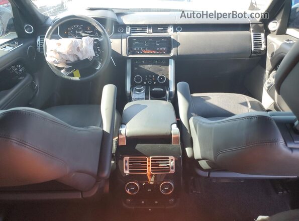 SALGS2SV8KA559265 2019 LAND ROVER RANGE Gray Vista del salpicadero