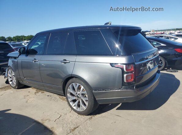 SALGS2SV8KA559265 2019 LAND ROVER RANGE Gray Trasero izquierdo