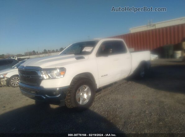 1C6SRFBT2MN734633 2021 RAM 1500 Белый Передняя левая четверть