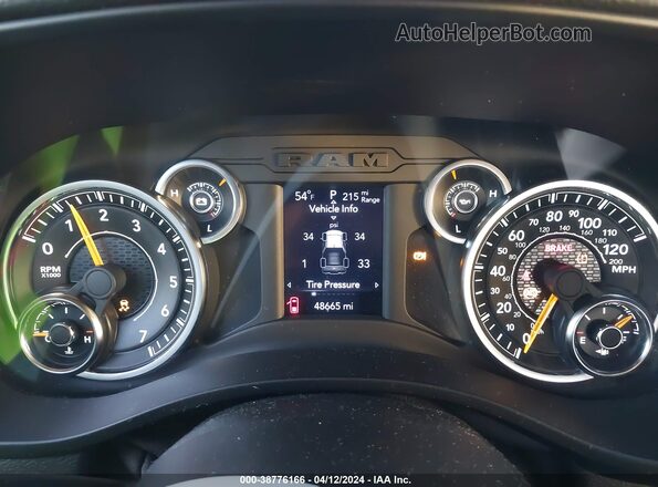 1C6SRFBT2MN734633 2021 RAM 1500 Белый Вид задних сидений