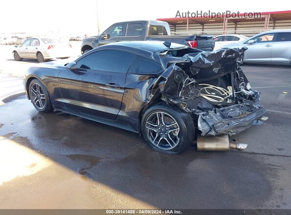 1FA6P8TH4N5146519 2022 FORD MUSTANG Черный Задняя левая четверть