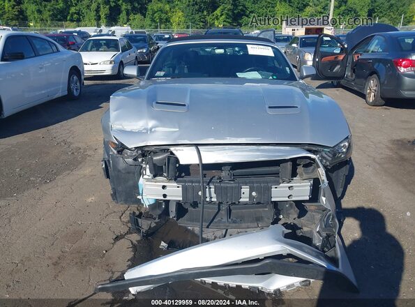 1FATP8UH0K5161466 2019 FORD MUSTANG Silver Սալոնի հետևի տեսք