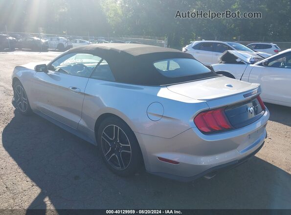 1FATP8UH0K5161466 2019 FORD MUSTANG Silver Հետևի ձախ