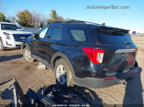 1FMSK7DH0MGA56430 2021 FORD FORD EXPLORER Black Հետևի ձախ