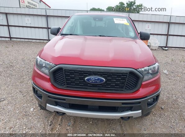 1FTER4FHXLLA91829 2020 FORD RANG Red უკანა სალონის ხედი