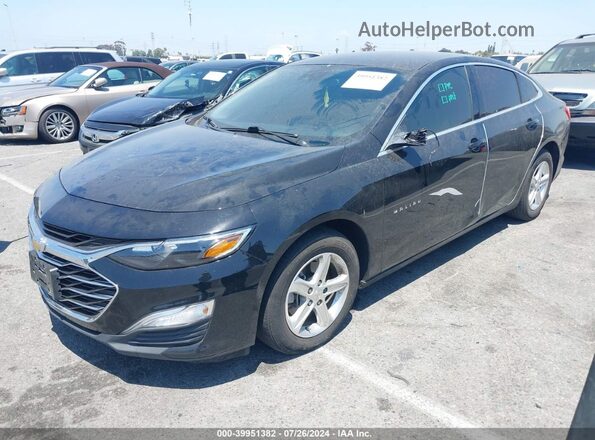 1G1ZC5ST8MF056489 2021 CHEVROLET MALIBU Черный Передняя левая четверть