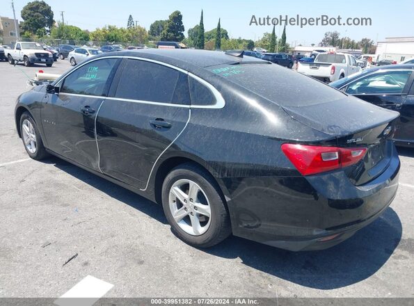 1G1ZC5ST8MF056489 2021 CHEVROLET MALIBU Черный Задняя левая четверть