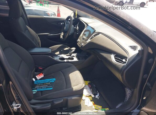 1G1ZC5ST8MF056489 2021 CHEVROLET MALIBU Черный Вид салона спереди
