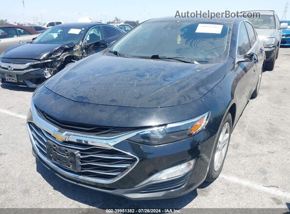 1G1ZC5ST8MF056489 2021 CHEVROLET MALIBU Черный Вид спереди