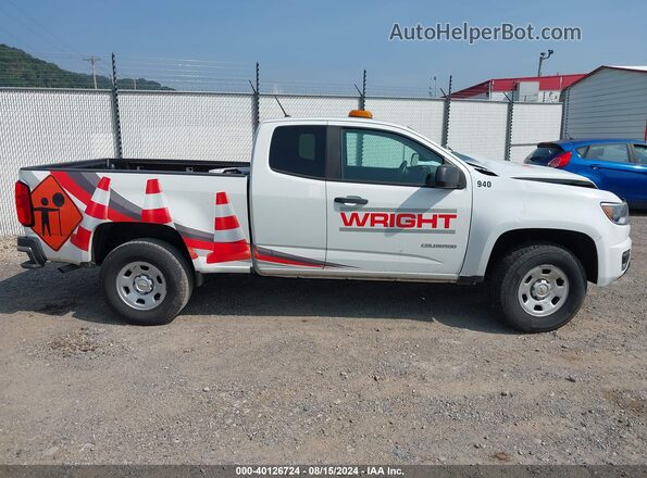 1GCHSBEA5K1245562 2019 CHEVROLET COLORADO Белый Вид задней части салона
