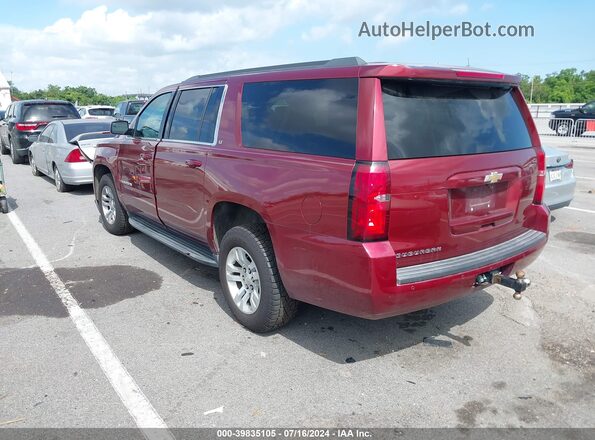 1GNSCHKCOGR433336 2016 CHEVROLET SUBURBAN Maroon Հետևի ձախ