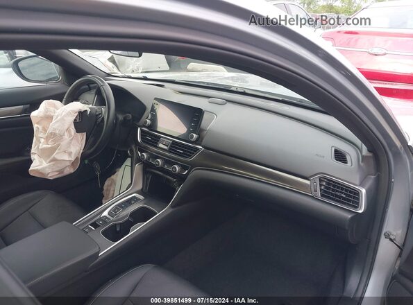 1HGCV3F20NA027792 2022 HONDA ACCORD Silver წინა სალონის ხედი