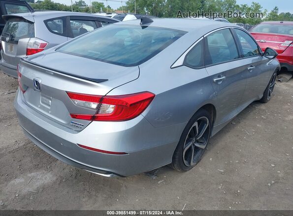 1HGCV3F20NA027792 2022 HONDA ACCORD Silver უკანა მარჯვენა