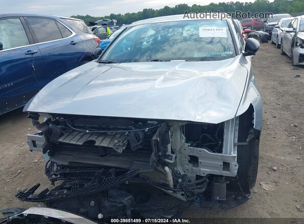 1HGCV3F20NA027792 2022 HONDA ACCORD Silver უკანა სალონის ხედი