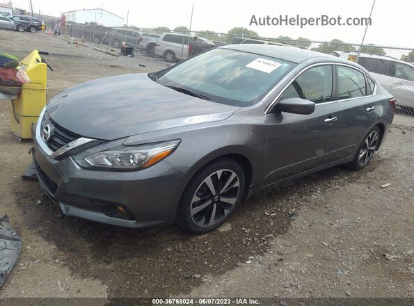 1N4AL3AP0JC111176 2018 NISSAN ALTIMA Gray Przód lewy