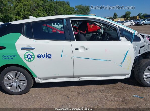 1N4AZ1BV6PC559821 2023 NISSAN LEAF White უკანა სალონის ხედი