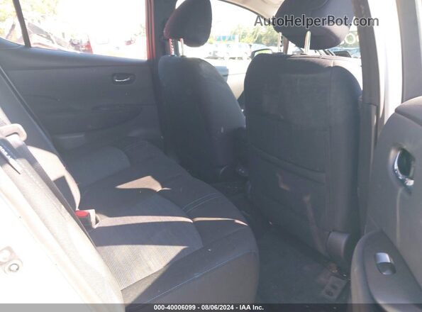 1N4AZ1BV6PC559821 2023 NISSAN LEAF White VIN კოდის სტიკერის ხედი