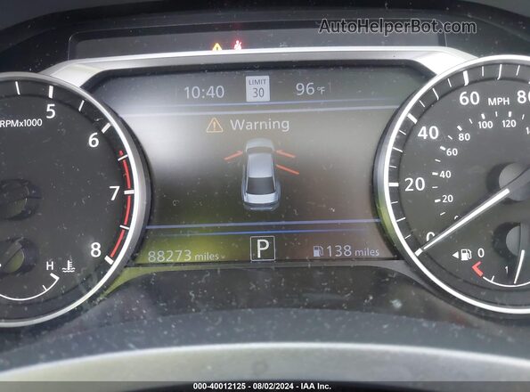 1N4BL4EV4LC149015 2020 NISSAN ALTIMA Black უკანა სავარძლების ხედი