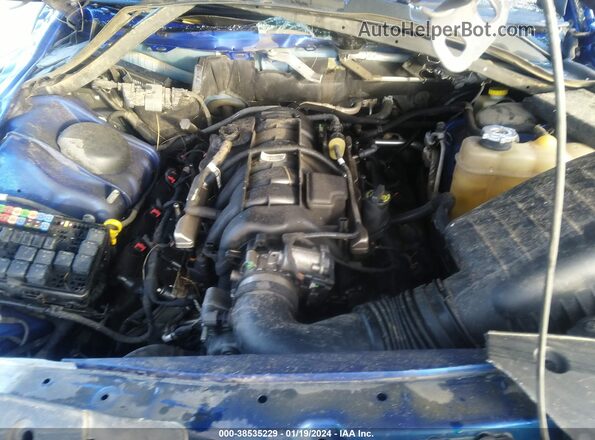 2C3CDXAT3JH169644 2018 DODGE CHARGER Blue უკანა ხედი