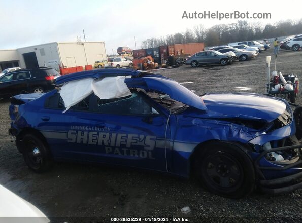 2C3CDXAT3JH169644 2018 DODGE CHARGER Blue ხელსაწყოთა პანელის ხედი
