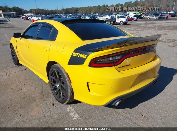2C3CDXCT8HH620722 2017 DODGE CHARGER Желтый Задняя левая четверть