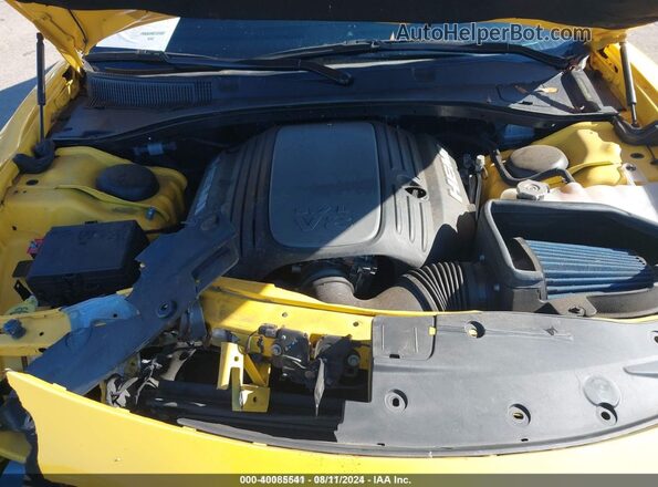 2C3CDXCT8HH620722 2017 DODGE CHARGER Желтый Вид сзади