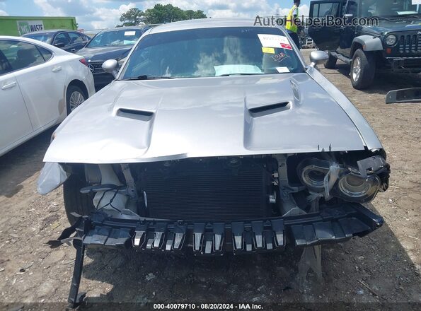 2C3CDZAG7JH294600 2018 DODGE CHALLENGER Silver Вид щитка приладів