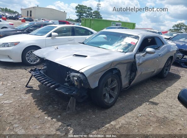 2C3CDZAG7JH294600 2018 DODGE CHALLENGER Silver Передня ліва чверть