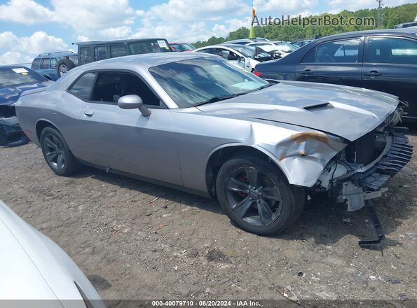 2C3CDZAG7JH294600 2018 DODGE CHALLENGER Silver Вид задньої частини салону