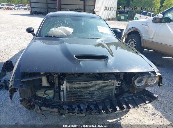 2C3CDZBT8KH556878 2019 DODGE CHALLENGER Black უკანა სალონის ხედი