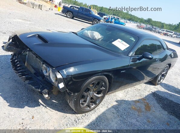 2C3CDZBT8KH556878 2019 DODGE CHALLENGER Black წინა მარცხენა ხედი სამი მეოთხედიდან