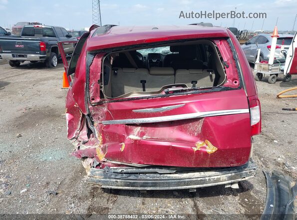 2C4RC1CG9GR305817 2016 CHRYSLER TOWN & COUNTRY Red 
