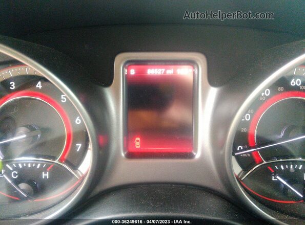 3C4PDCGG1JT475863 2018 DODGE JOURNEY Red Вид задніх сидінь