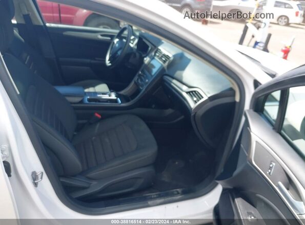 3FA6P0LUXLR226531 2020 FORD FUSION White Front interior view