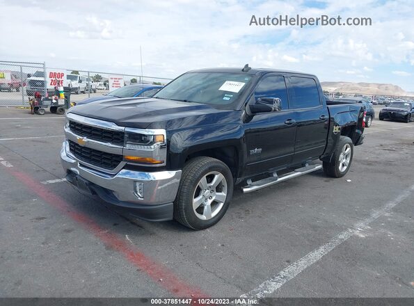 3GCPCREH4JG491713 2018 CHEVROLET SILVERADO Black Przód lewy