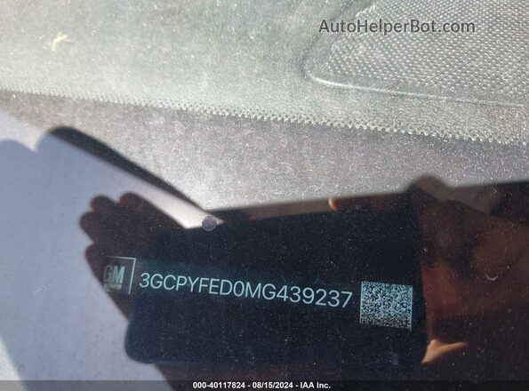 1GCPYFED5LZ261646 2020 CHEVROLET SILVERADO Black Вид підкапотного простору