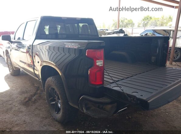 1GCPYFED5LZ261646 2020 CHEVROLET SILVERADO Black Задня ліва чверть