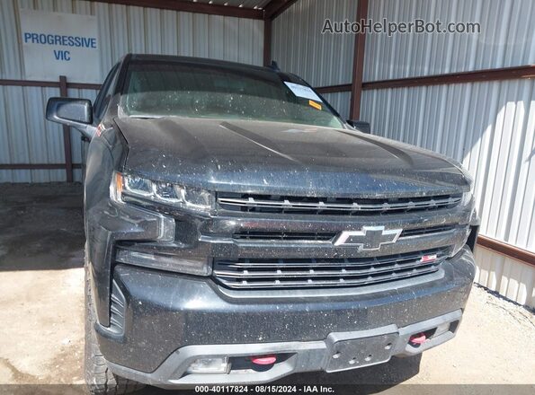 1GCPYFED5LZ261646 2020 CHEVROLET SILVERADO Black Вид щитка приладів