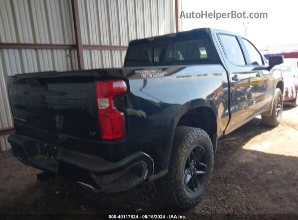 1GCPYFED5LZ261646 2020 CHEVROLET SILVERADO Black Задня права чверть